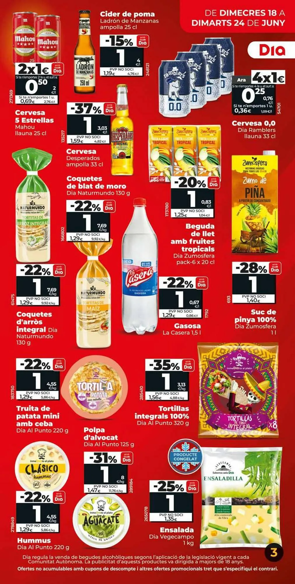 Catálogo de Folleto Dia 18 de junio al 24 de junio 2025 - Página 3