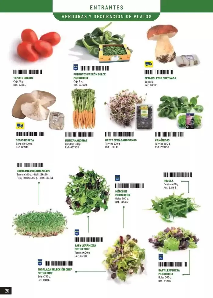 Catálogo de Especial Catering 25 de febrero al 30 de septiembre 2025 - Página 26