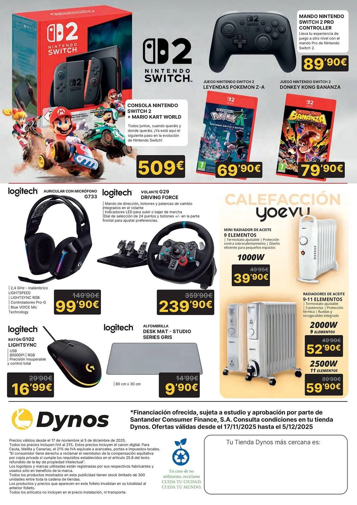 Catálogo de Folleto Dynos Informática 17 de noviembre al 5 de diciembre 2025 - Página 8