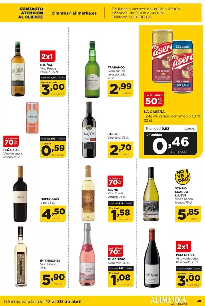 Catálogo de Ofertas válidas en Castilla y León y Galicia del 17 al 30 de abril 17 de abril al 30 de abril 2025 - Página 29