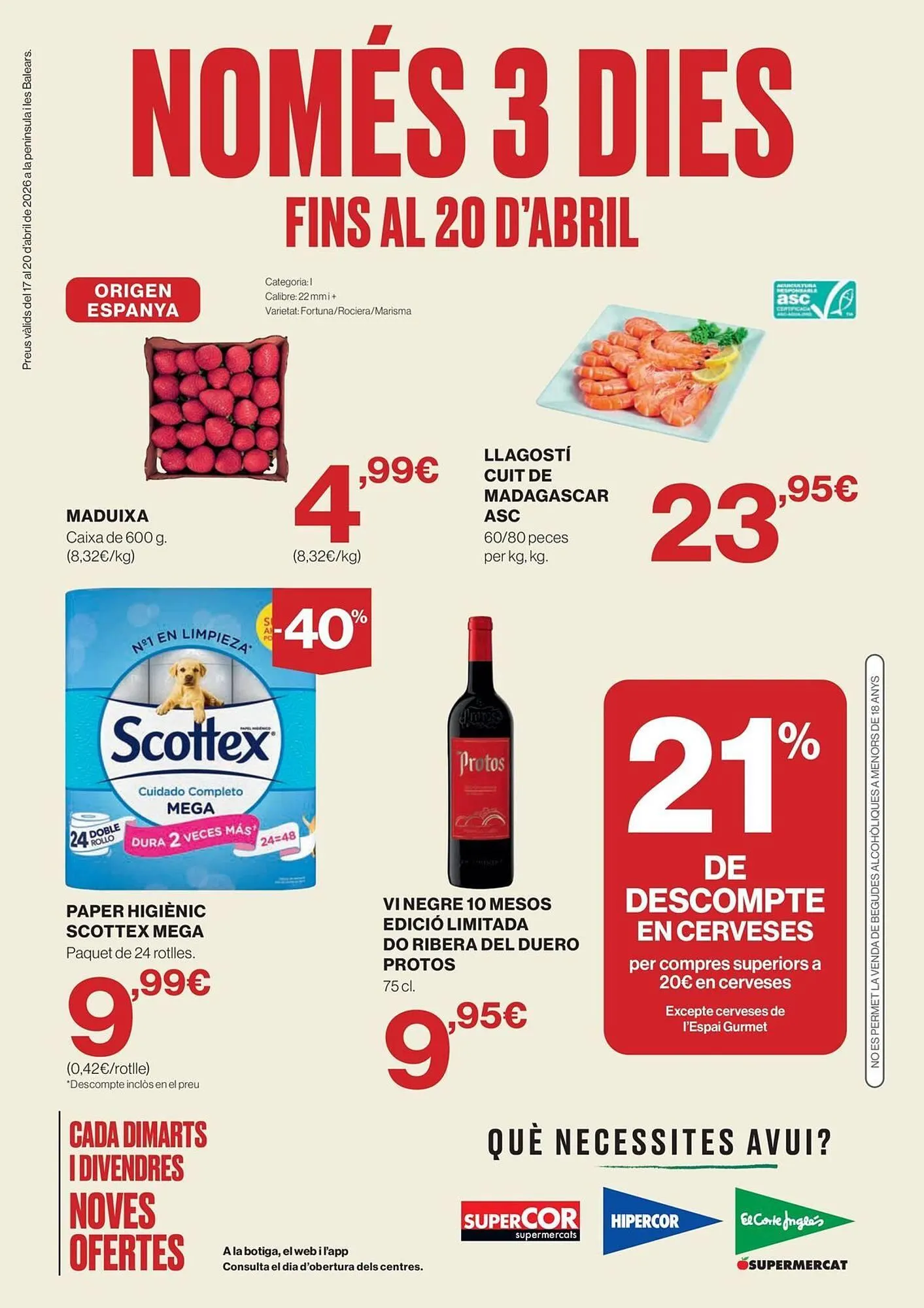 Catálogo de Catálogo El Corte Inglés 17 de abril al 20 de abril 2026 - Página 1