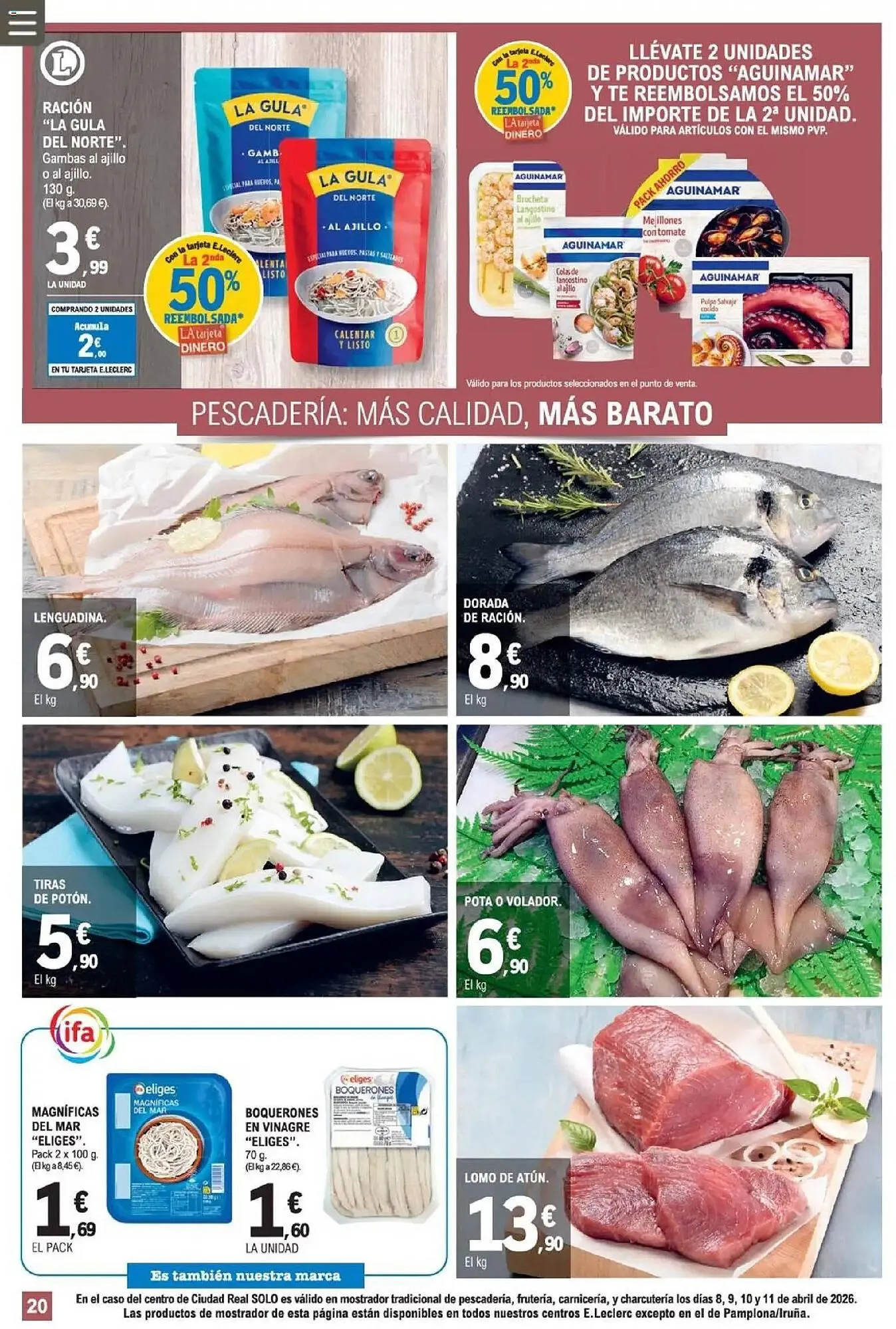 Catálogo de Catálogo E.Leclerc 8 de abril al 19 de abril 2026 - Página 20