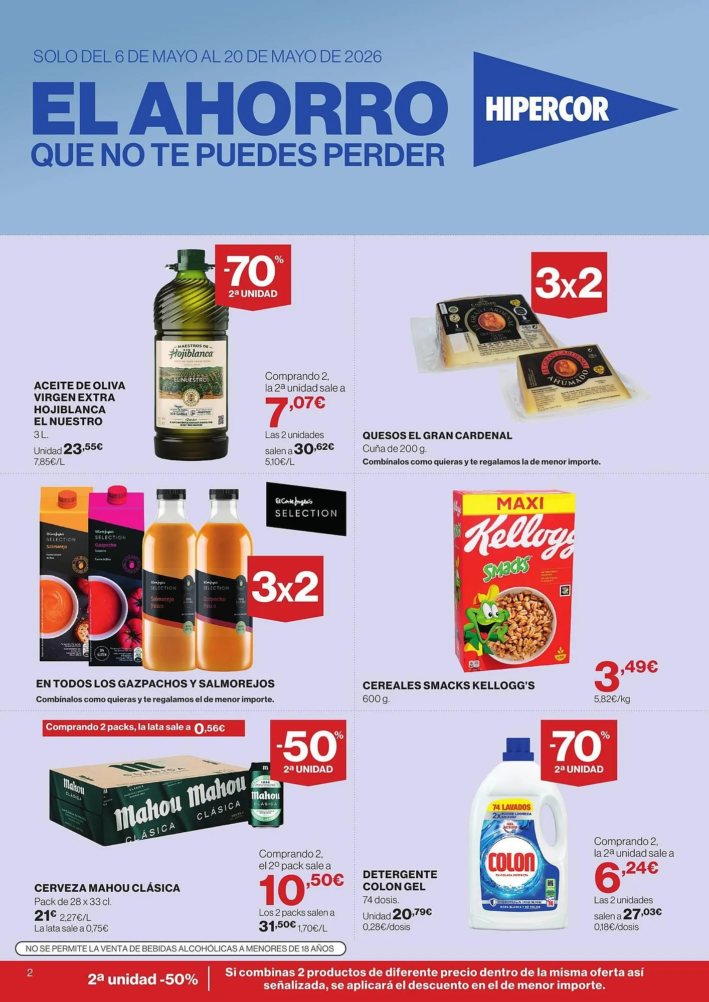 Catálogo de Catálogo Hipercor 6 de mayo al 20 de mayo 2026 - Página 2