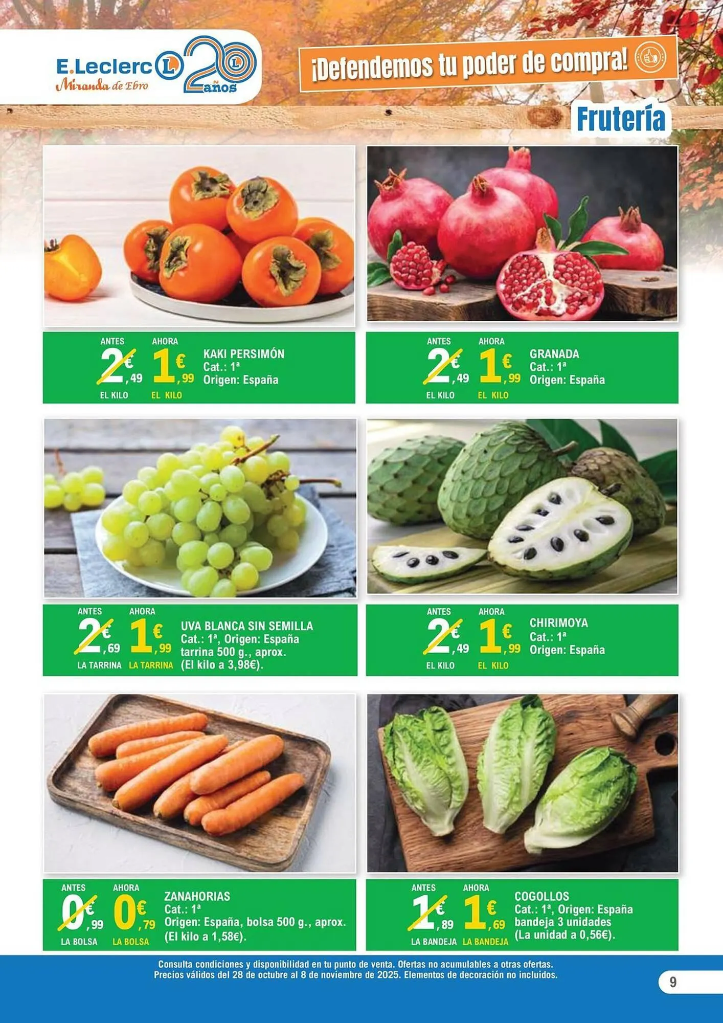 Catálogo de Catálogo E.Leclerc 30 de octubre al 8 de noviembre 2025 - Página 9