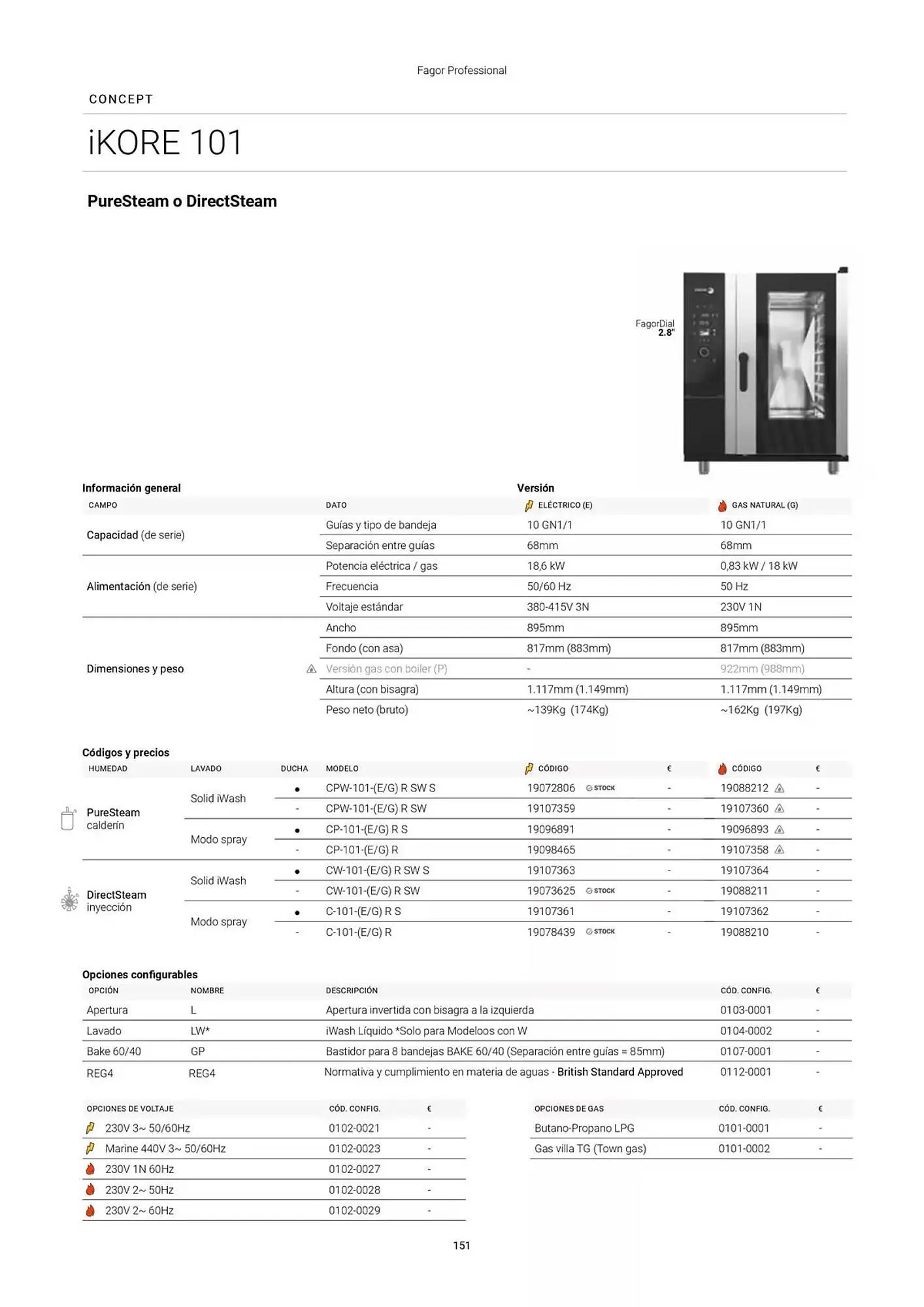 Catálogo de Folleto Fagor 3 de marzo al 1 de enero 2026 - Página 152