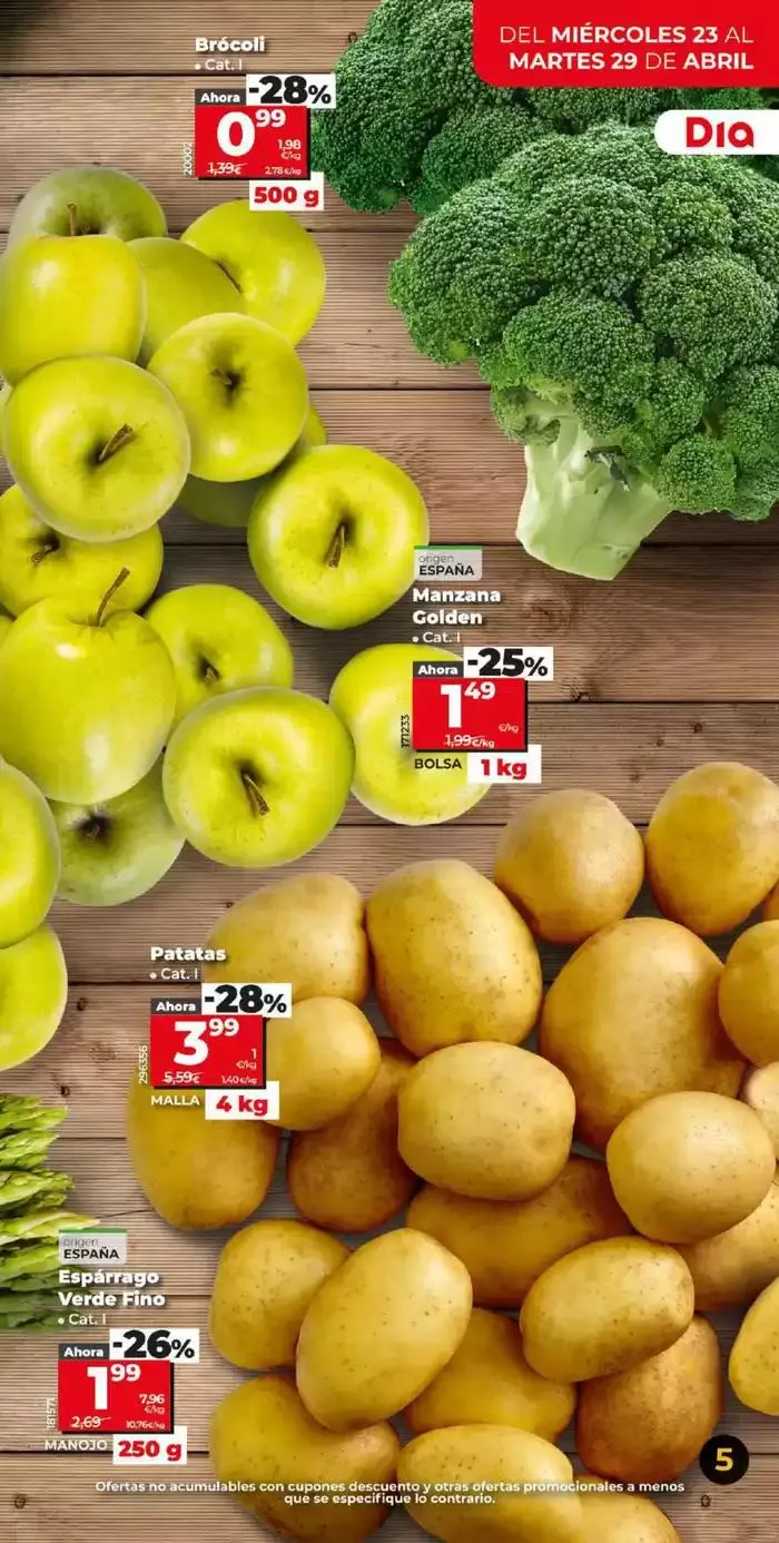 Catálogo de Nueva Gama Dia del 23/04 al 29/04 23 de abril al 29 de abril 2025 - Página 5