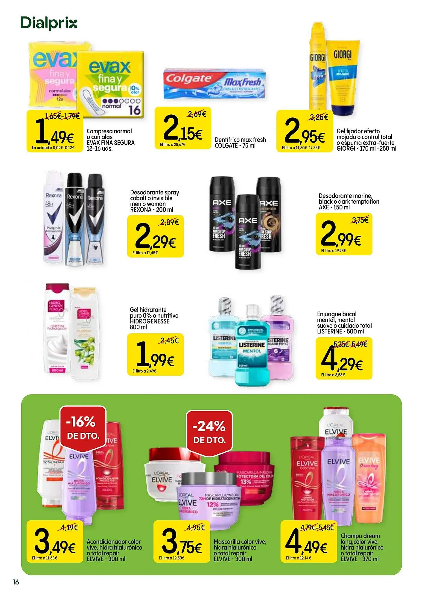 Catálogo de Folleto Dialprix 19 de febrero al 11 de marzo 2026 - Página 16