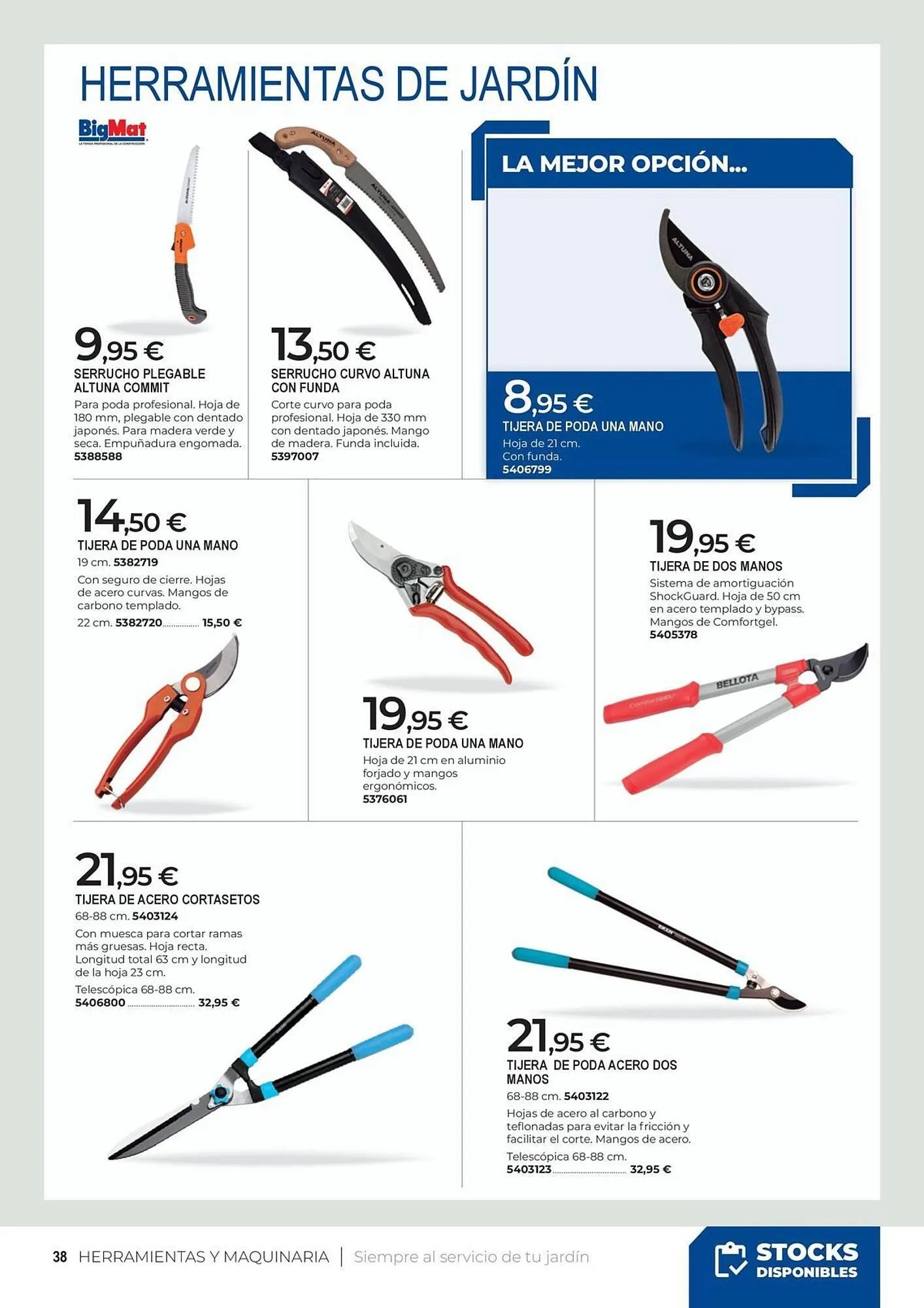 Catálogo de Catálogo BigMat 23 de marzo al 31 de julio 2026 - Página 38