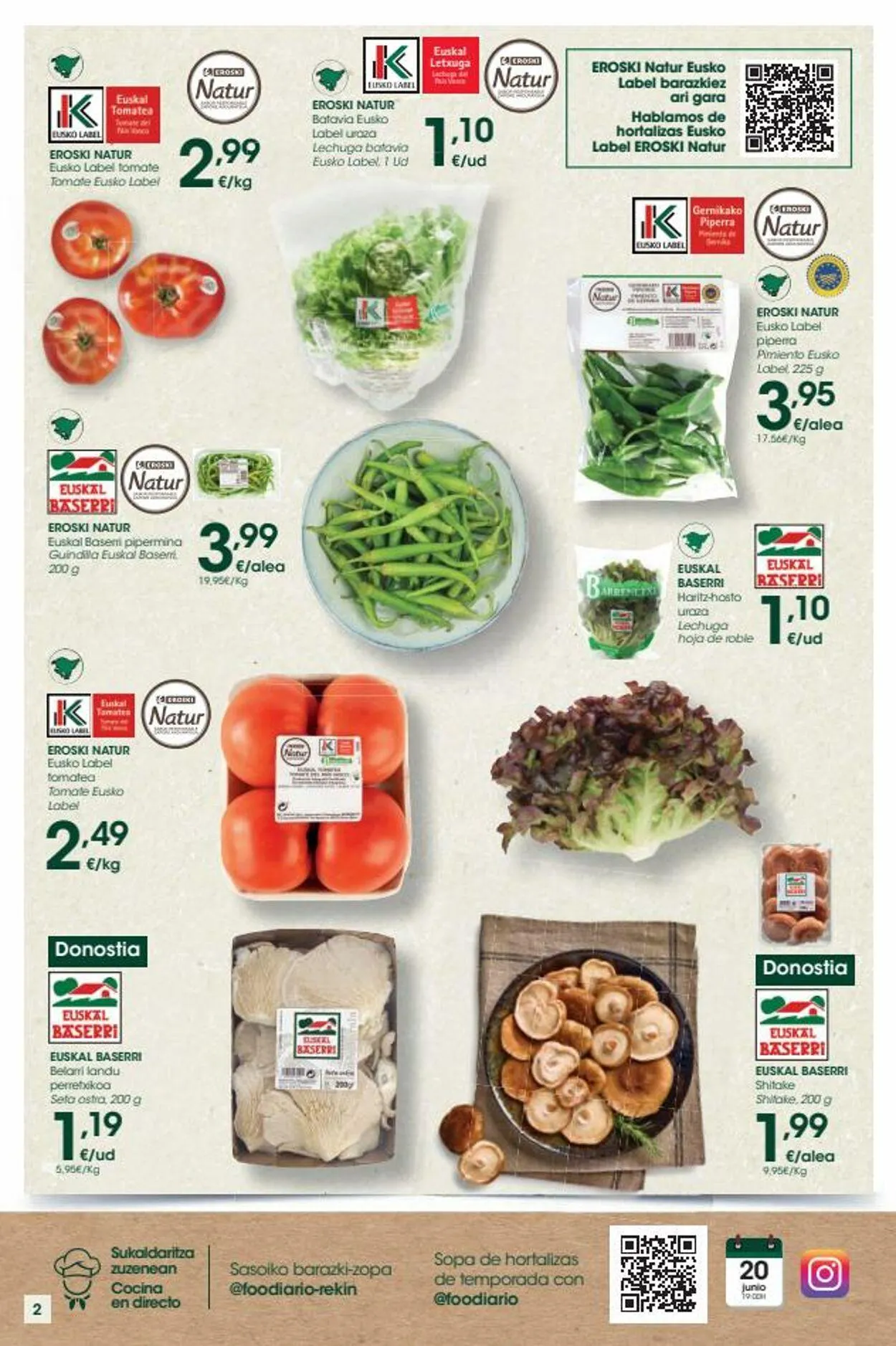 Catálogo de Eroski Oferta actual 27 de mayo al 10 de junio 2025 - Página 2