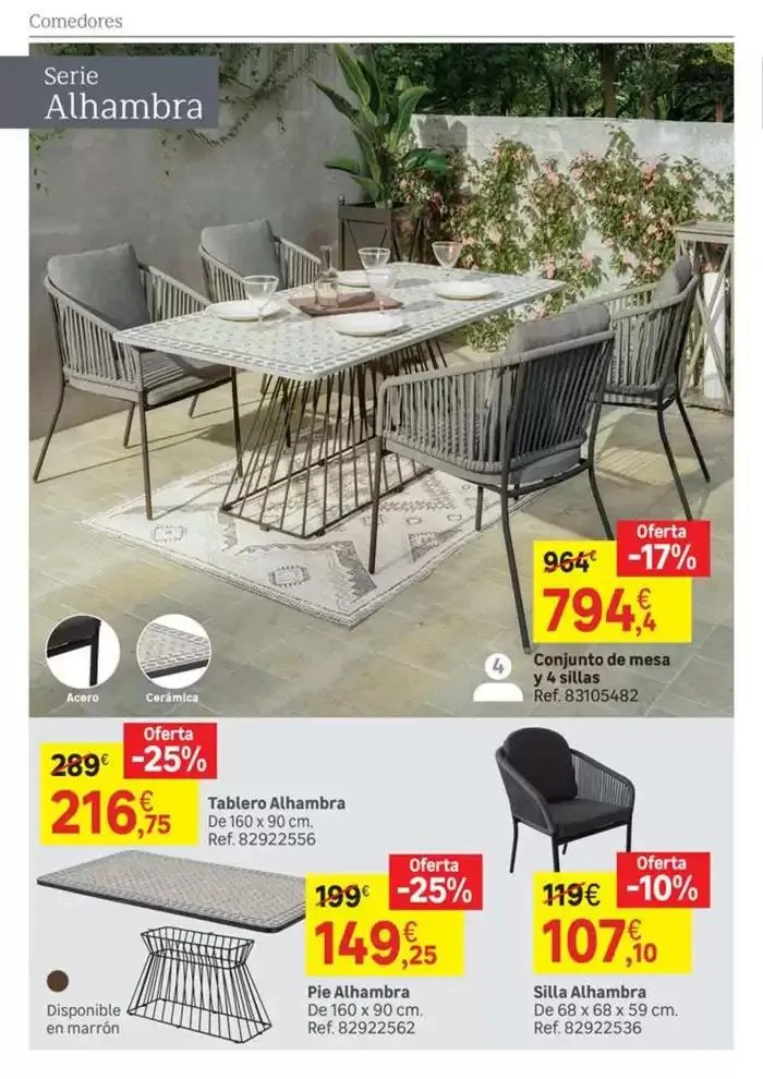 Catálogo de Transforma tu jardín y espacio exterior con estilo 8 de abril al 16 de mayo 2025 - Página 44