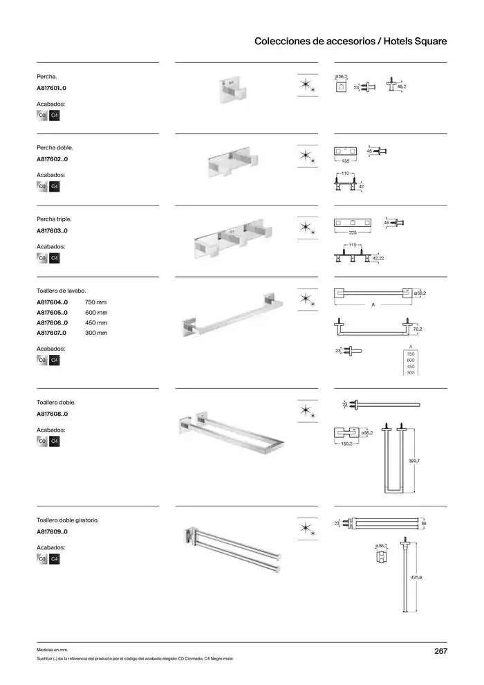 Catálogo de Colecciones de Baño, Muebles y Accesorios 9 de enero al 31 de diciembre 2025 - Página 269