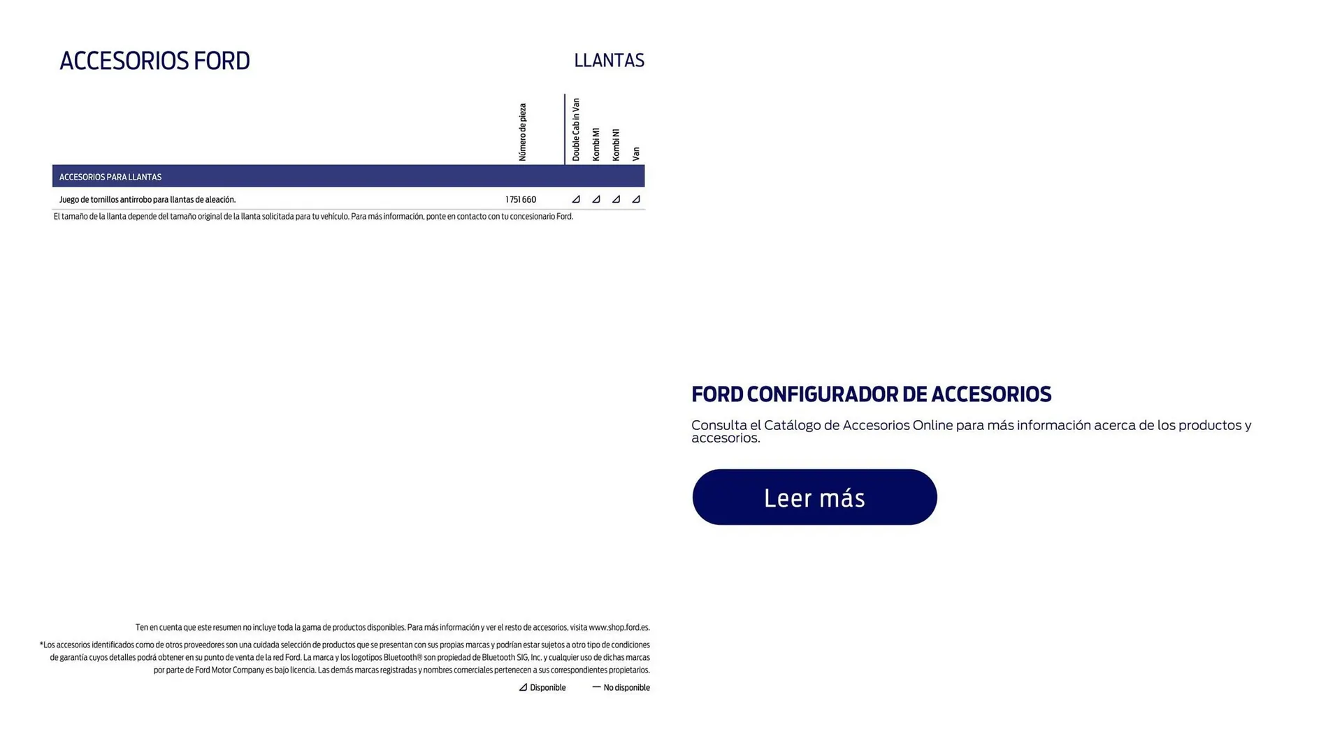 Catálogo de Folleto Ford 22 de agosto al 31 de diciembre 2025 - Página 18