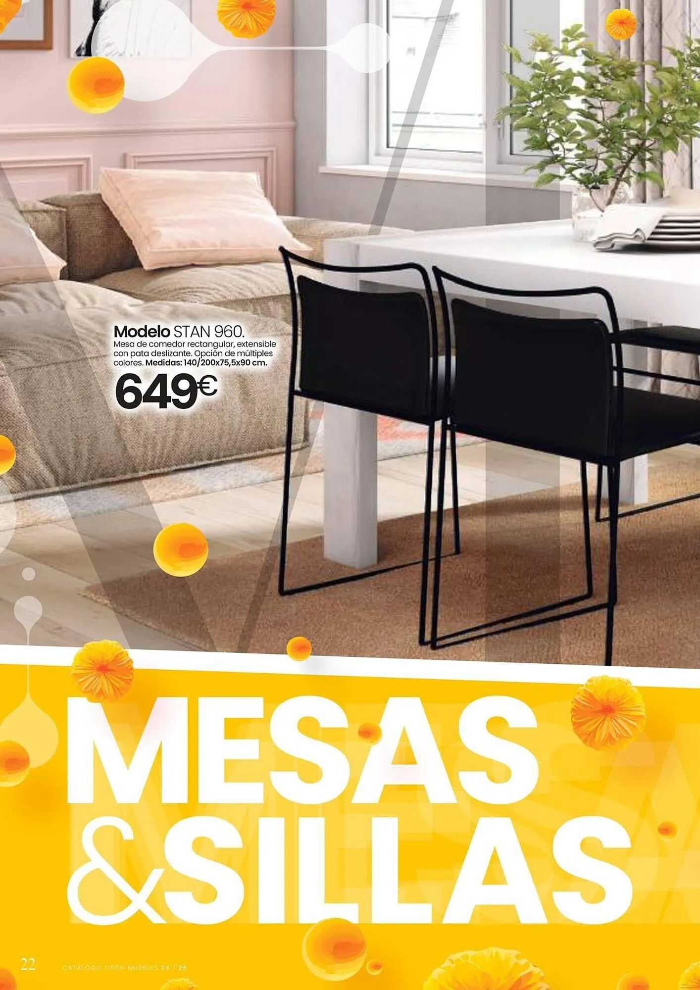 Catálogo de Folleto Tifón Hipermueble 12 de julio al 31 de mayo 2025 - Página 22