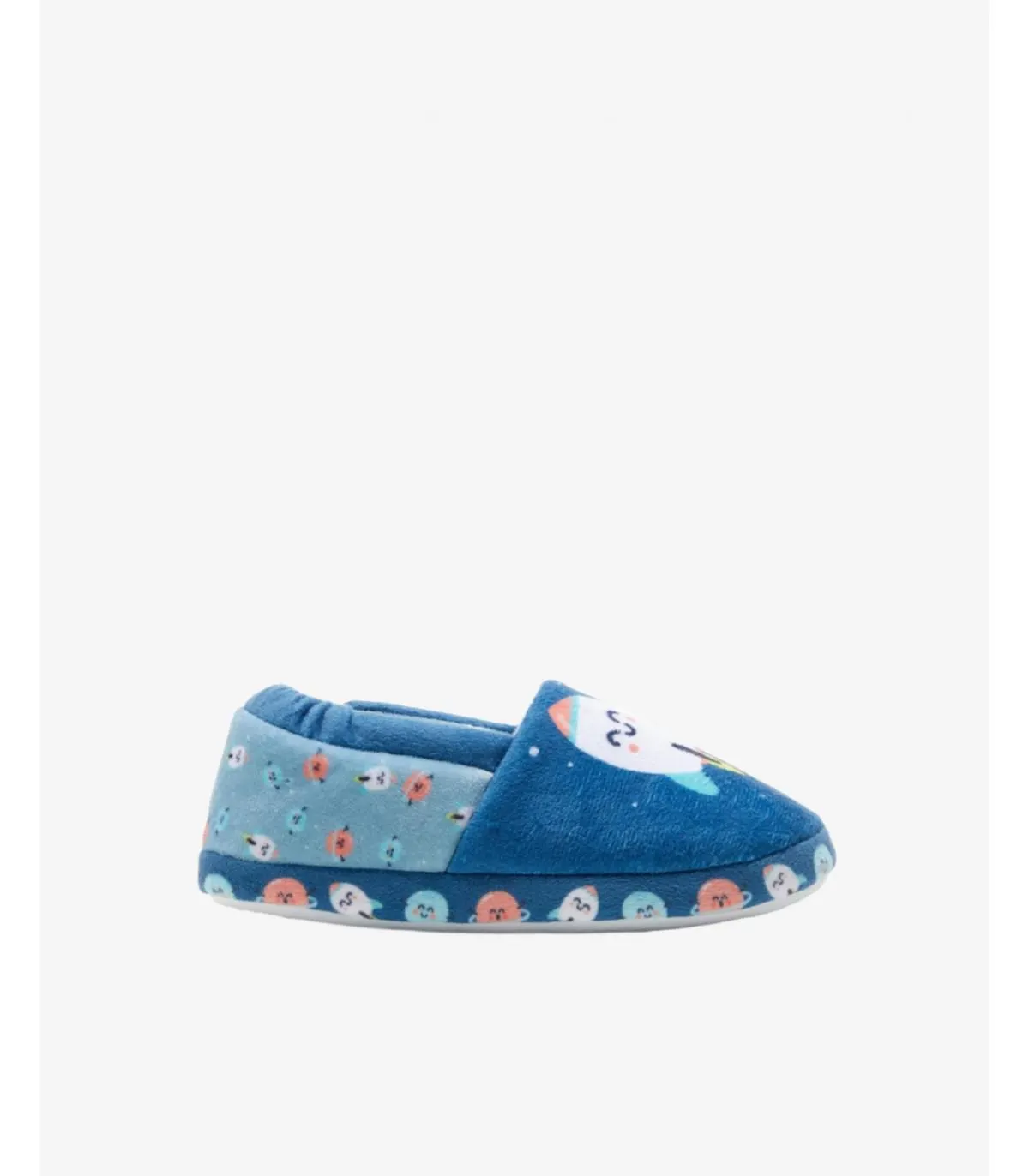 Zapatillas de casa Niño en Azul con elástico