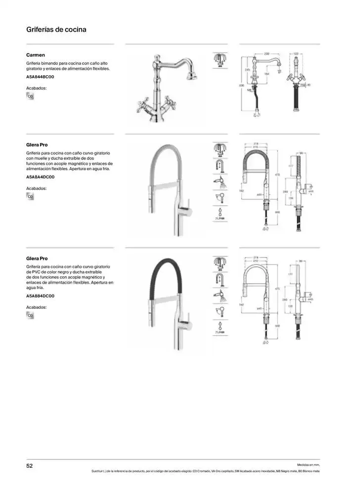 Catálogo de Fregaderos y grifería para cocina 9 de enero al 31 de diciembre 2025 - Página 54