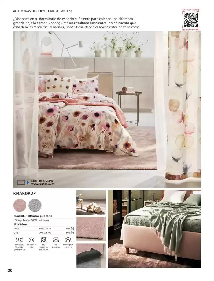 Catálogo de IKEA Catálogo Alfombras 3 de octubre al 31 de enero 2025 - Página 20