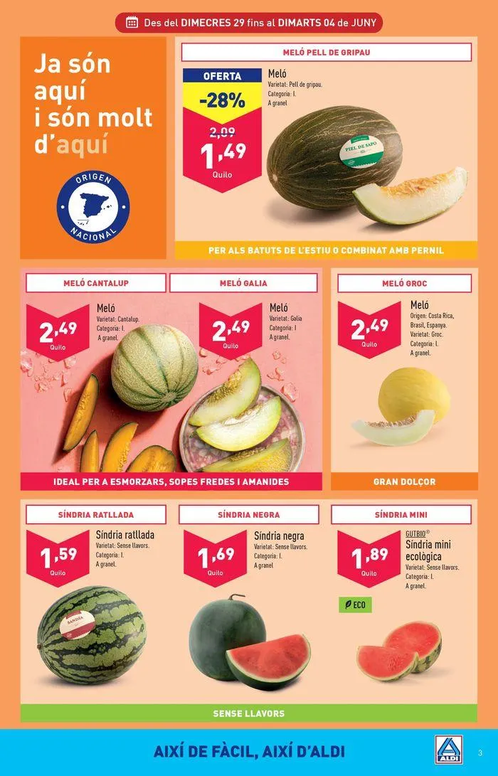 Catálogo de ¡Así de fácil, así de Aldi! 29 de mayo al 4 de junio 2024 - Página 3