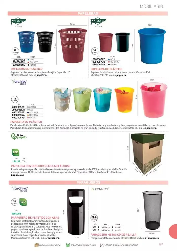 Catálogo de CATÁLOGO 2025 ESENCIAL OFICINA 21 de mayo al 31 de diciembre 2025 - Página 169