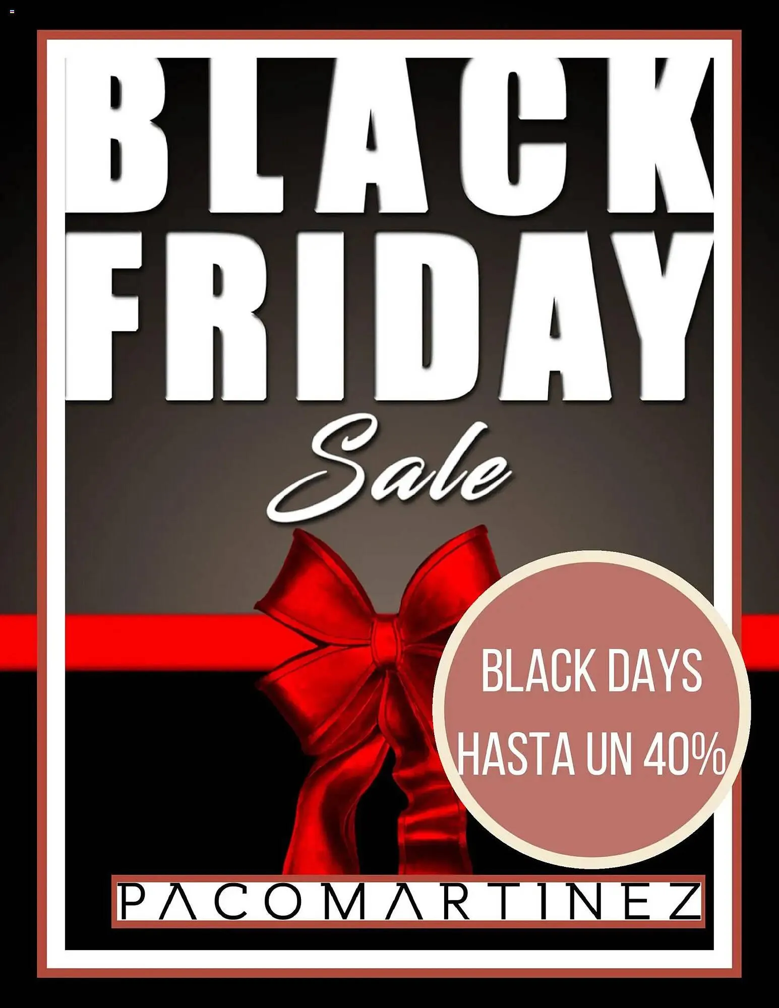 Catálogo de Catálogo Paco Martinez 20 de noviembre al 30 de noviembre 2025 - Página 1