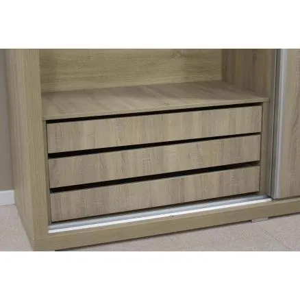 Cajonera 3 cajones Roble cambrian