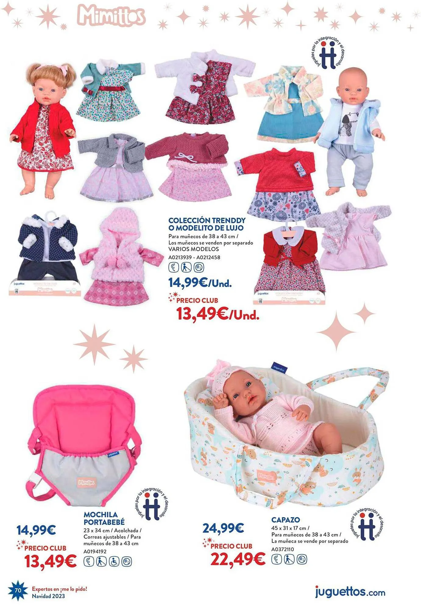 Catálogo de Folleto Juguettos 6 de noviembre al 24 de diciembre 2023 - Página 70