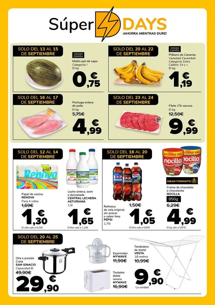 Catálogo de Supeco, tu super económico 12 de septiembre al 25 de septiembre 2024 - Página 3