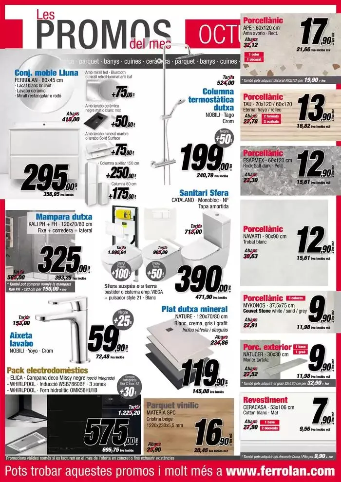 Les Promos del mes Octubre - 1