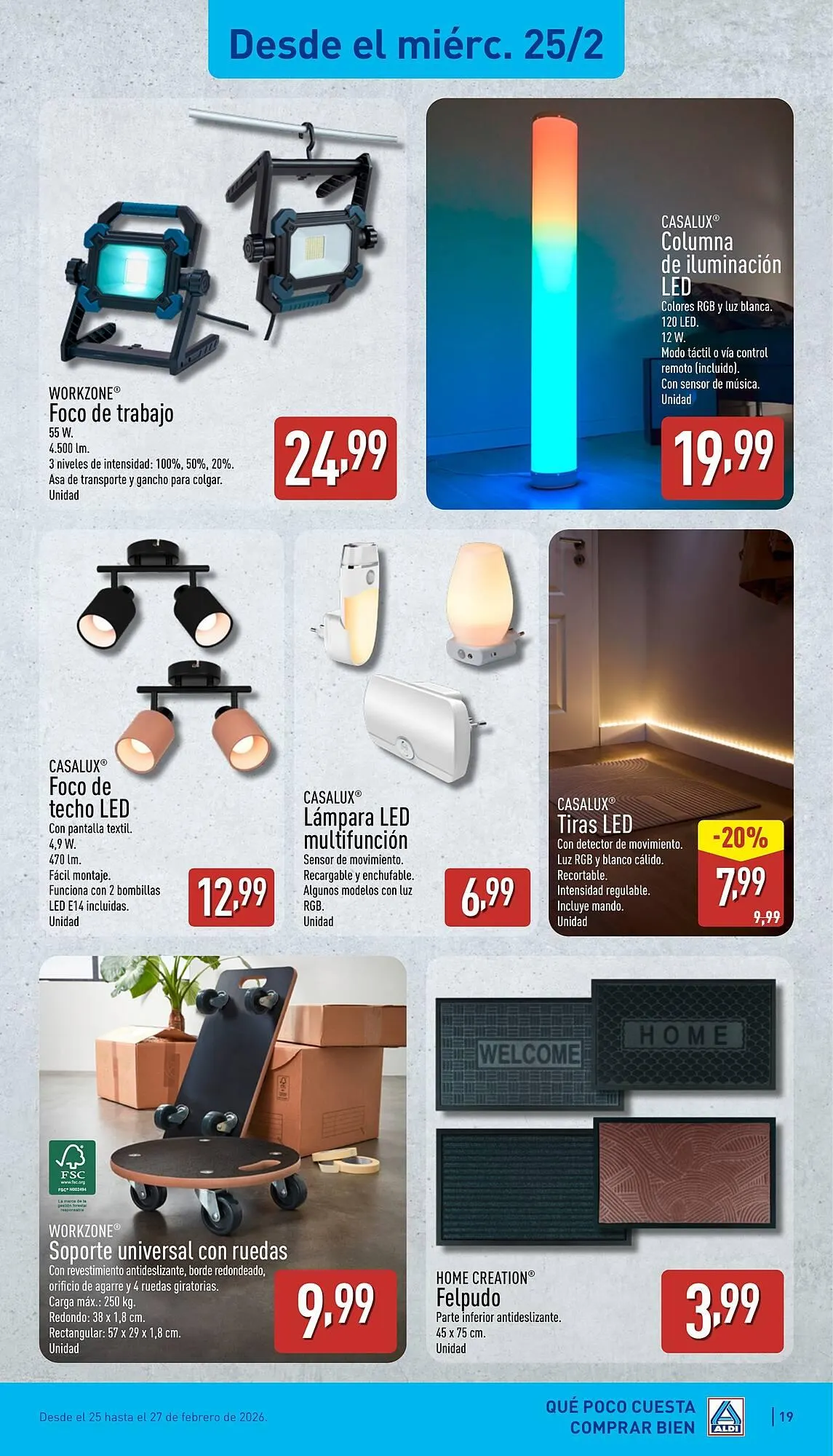 Catálogo de Folleto ALDI 23 de febrero al 1 de marzo 2026 - Página 19