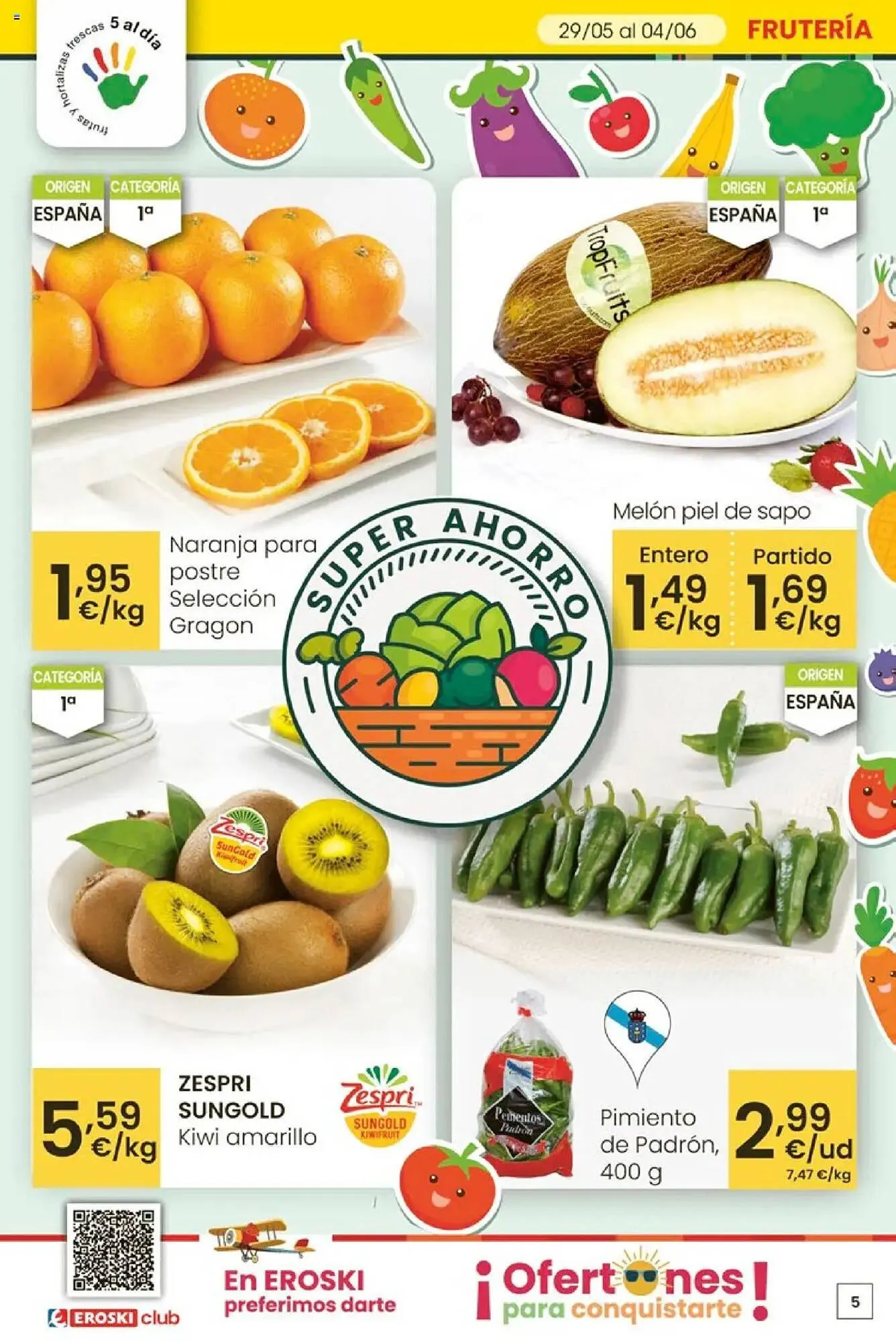 Catálogo de Folleto Eroski 29 de mayo al 10 de junio 2025 - Página 5