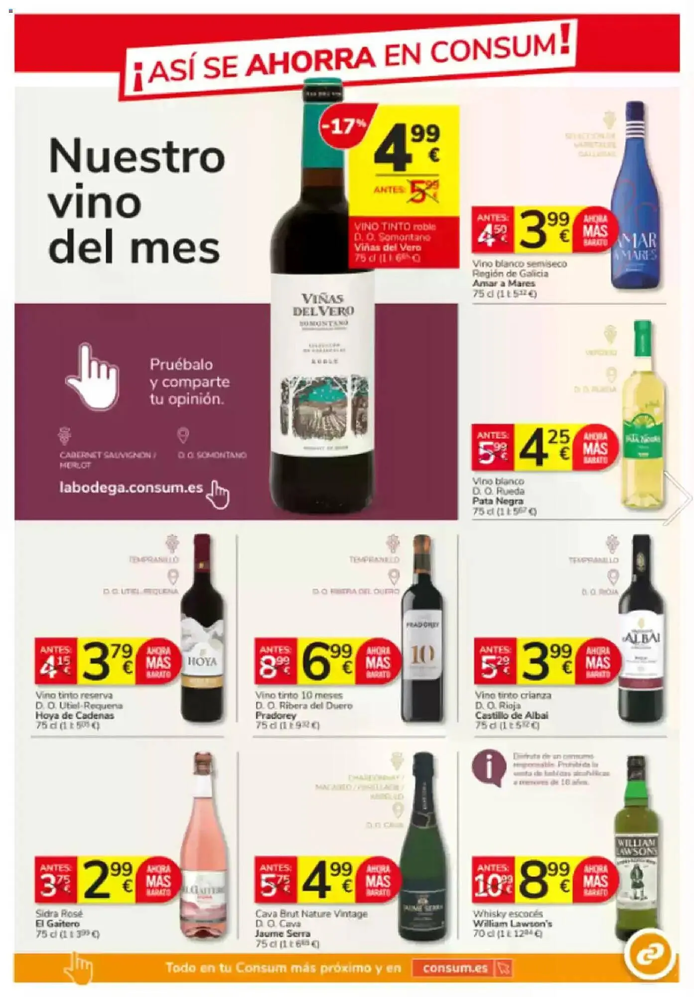 Catálogo de Catálogo Consum 5 de febrero al 25 de febrero 2026 - Página 15