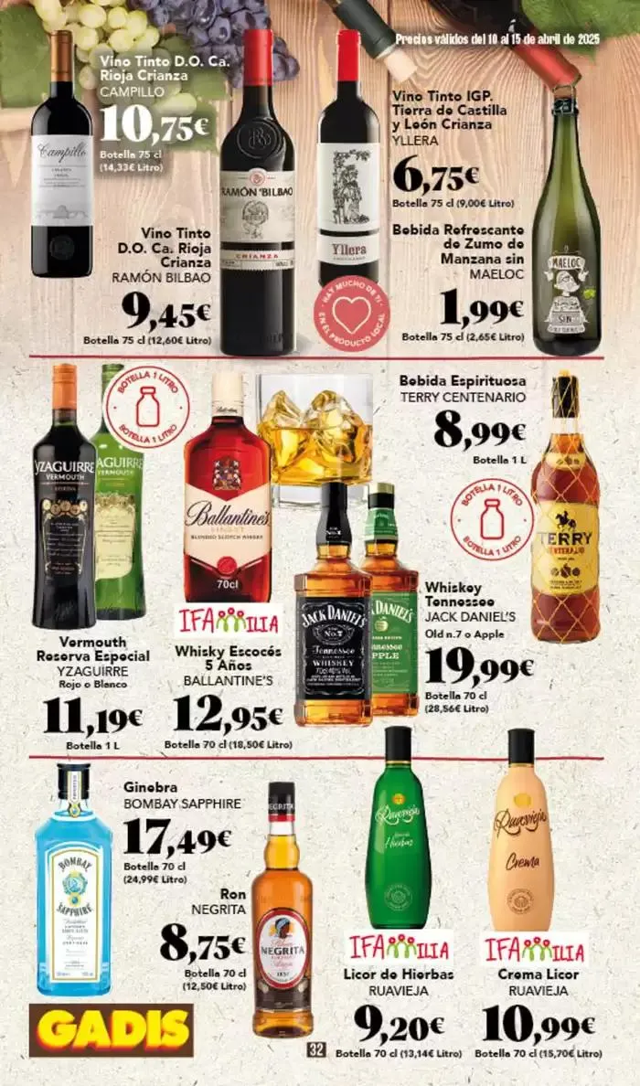 Catálogo de Precios válidos del 10 al 15 abril 10 de abril al 15 de abril 2025 - Página 32