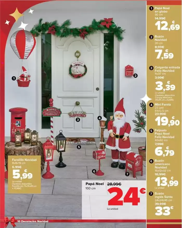 Catálogo de DECORACIÓN NAVIDAD 7 de noviembre al 9 de diciembre 2024 - Página 10