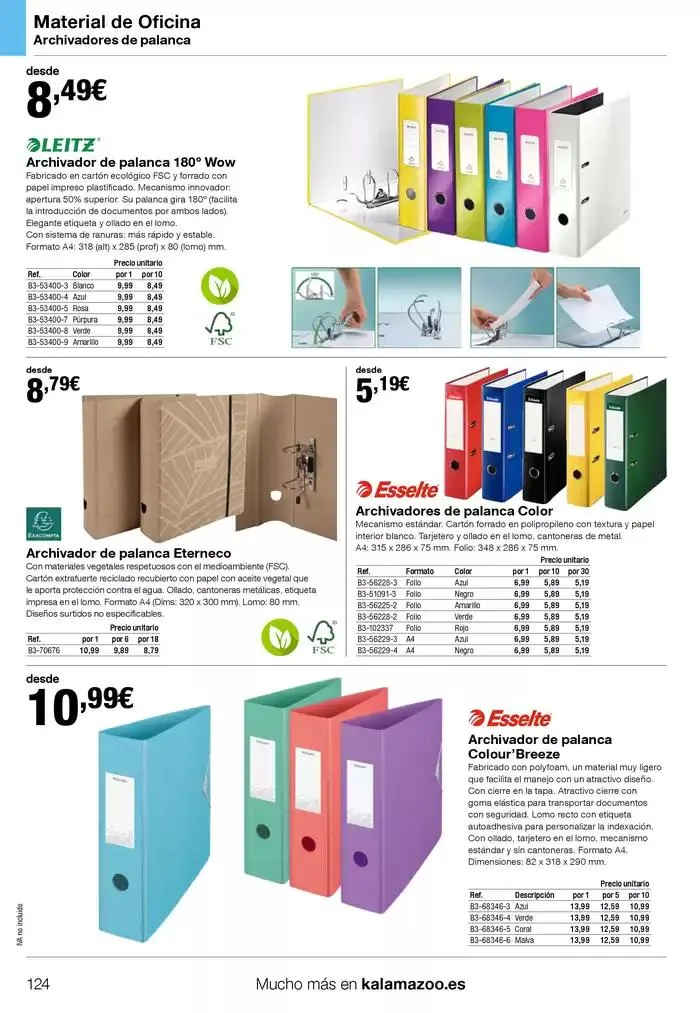 Catálogo de Staples Kalamazoo Catálogo General 9 de enero al 30 de septiembre 2025 - Página 124