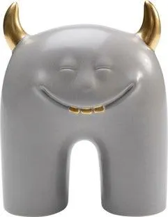 Objeto deco Funny Teeth gris