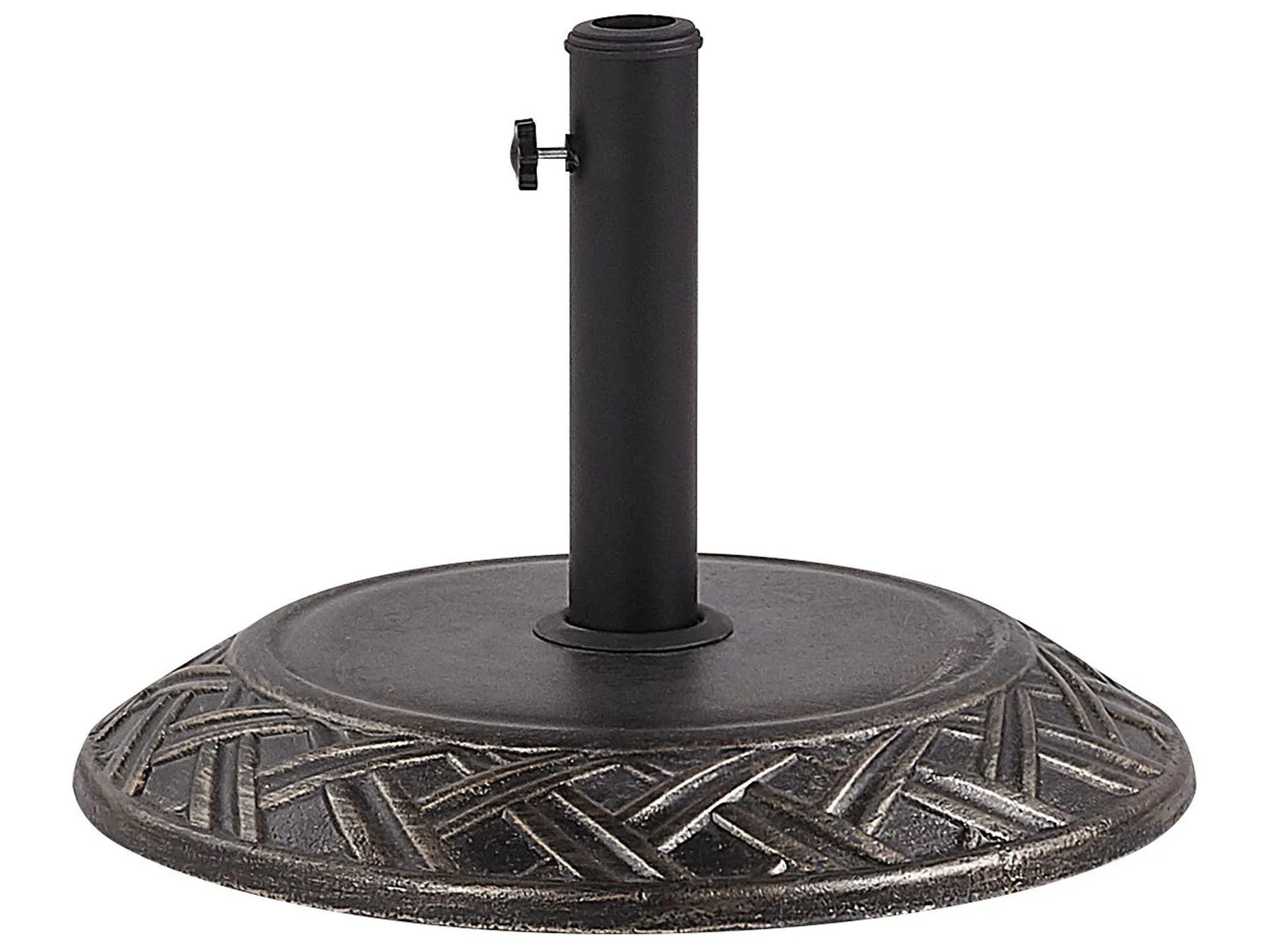 Base para sombrilla CAPACI Marrón Redonda 21 kg