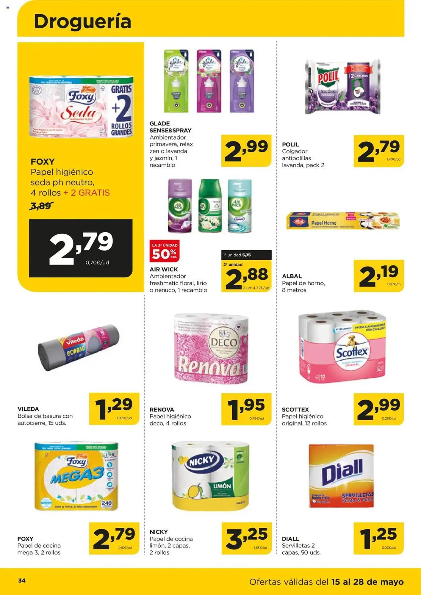 Catálogo de Folleto Alimerka 15 de mayo al 28 de mayo 2025 - Página 35