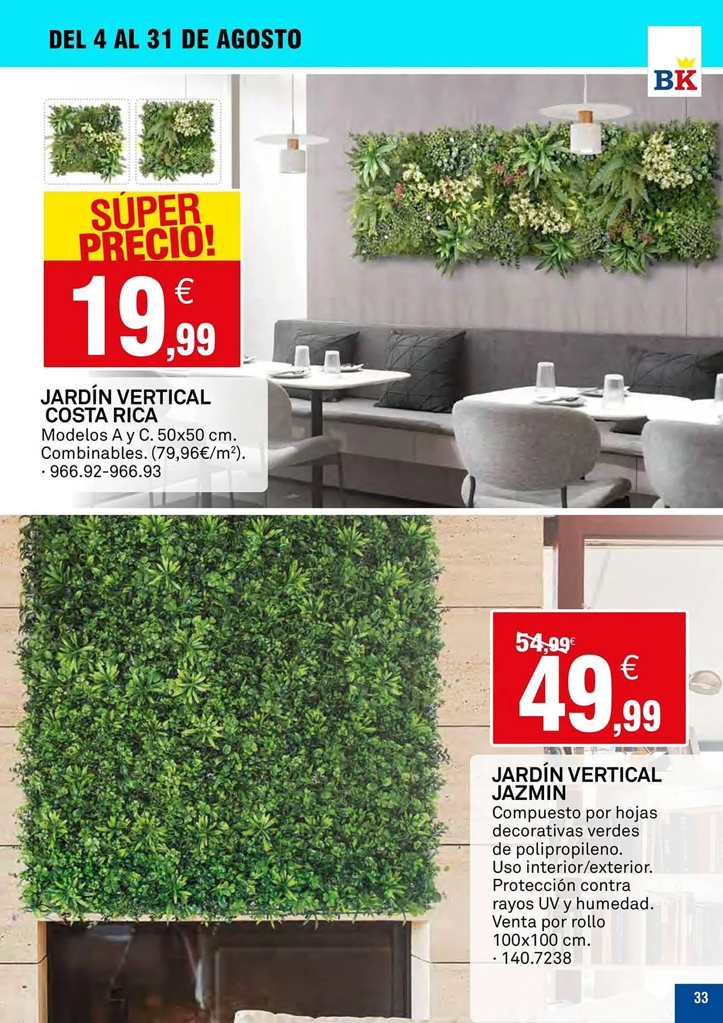 Catálogo de Folleto Bricoking 14 de agosto al 31 de agosto 2025 - Página 33