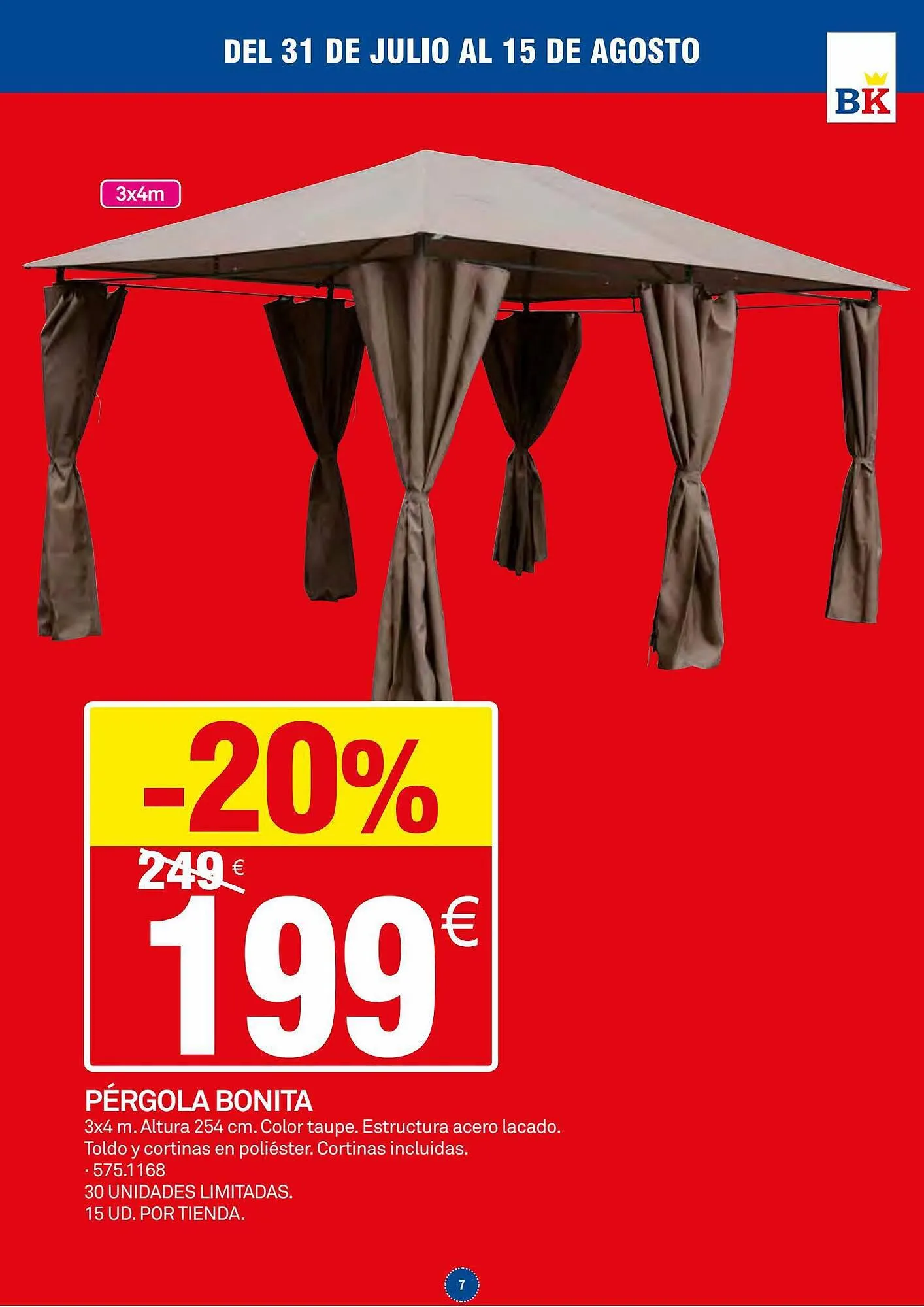 Catálogo de Folleto Bricoking 31 de julio al 3 de agosto 2023 - Página 7