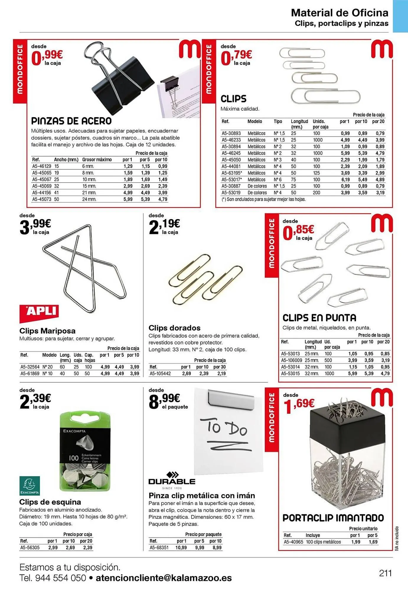 Catálogo de Folleto Staples Kalamazoo 19 de enero al 31 de diciembre 2026 - Página 211