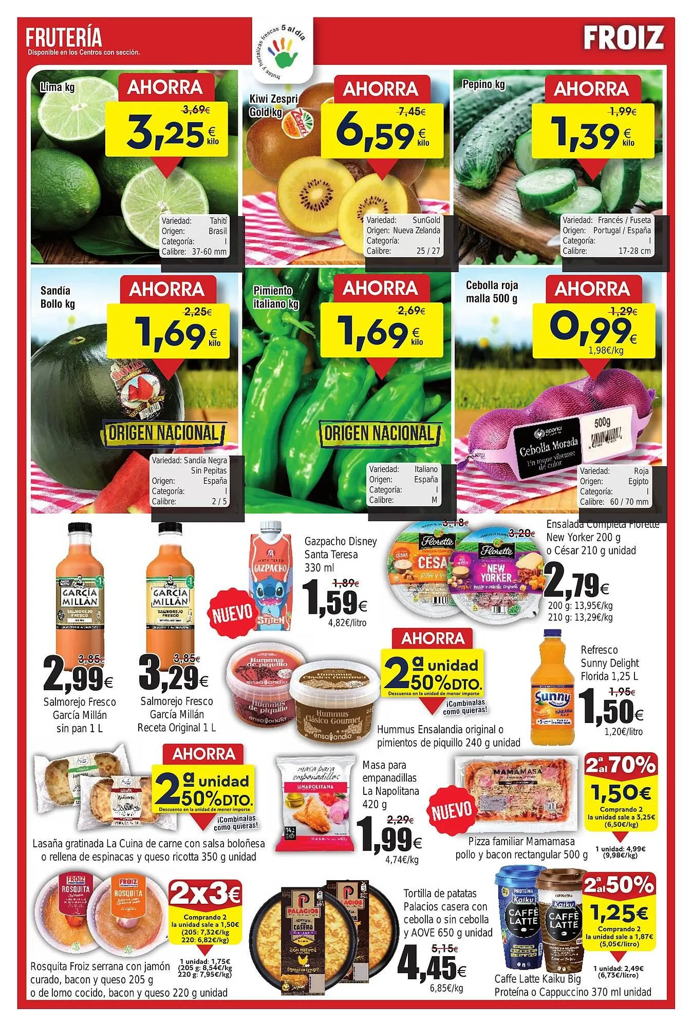 Catálogo de Folleto FROIZ 12 de junio al 30 de junio 2025 - Página 2
