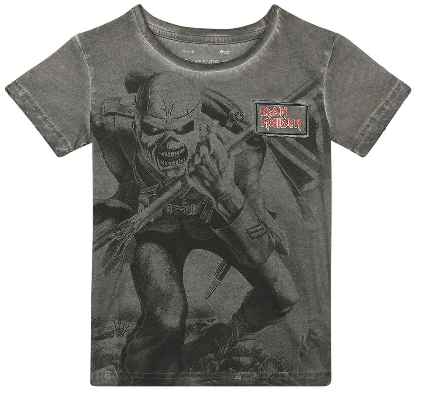 "Kids - EMP Signature Collection" Camiseta Aceituna de Iron Maiden