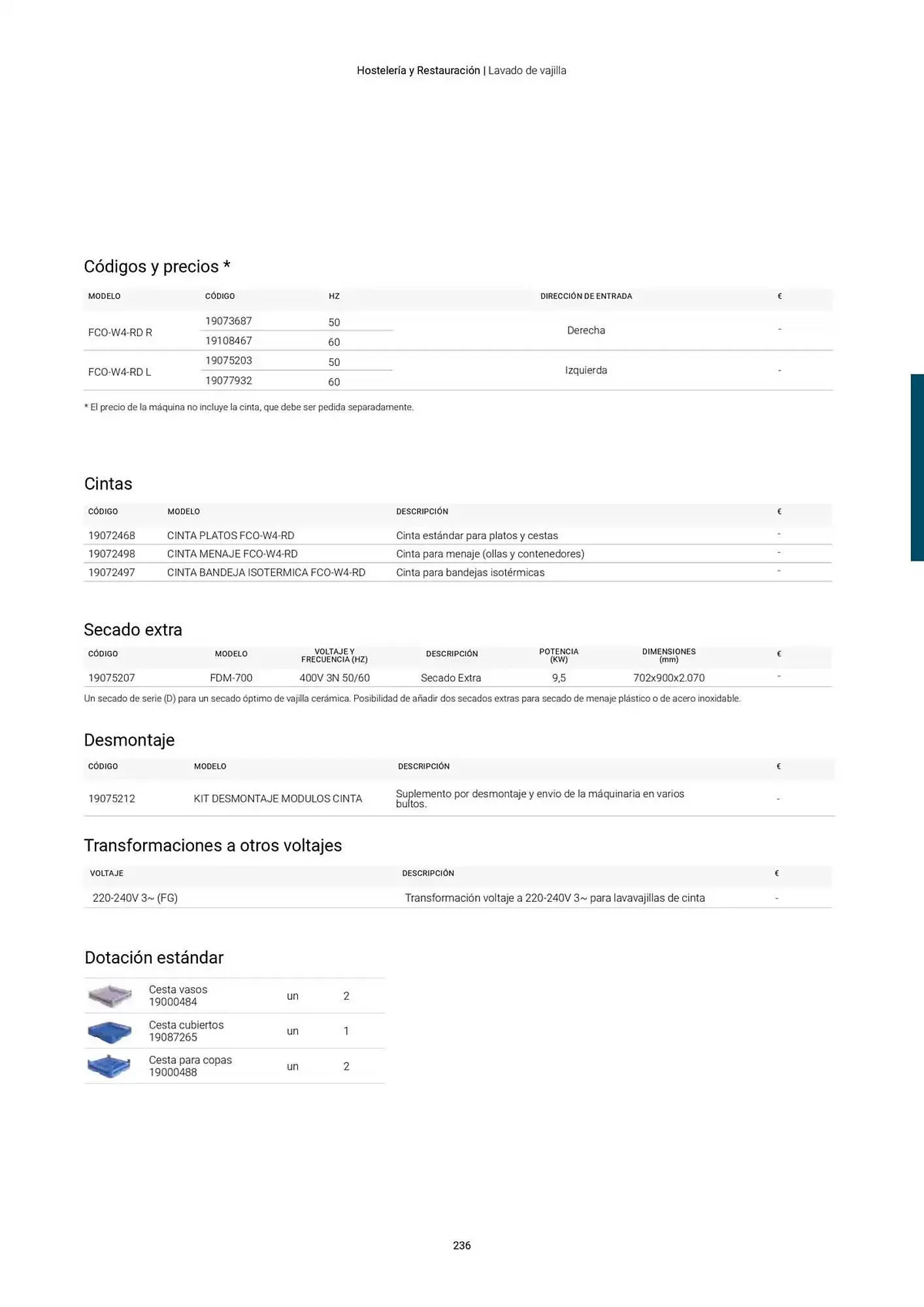Catálogo de Folleto Fagor 3 de marzo al 1 de enero 2026 - Página 237
