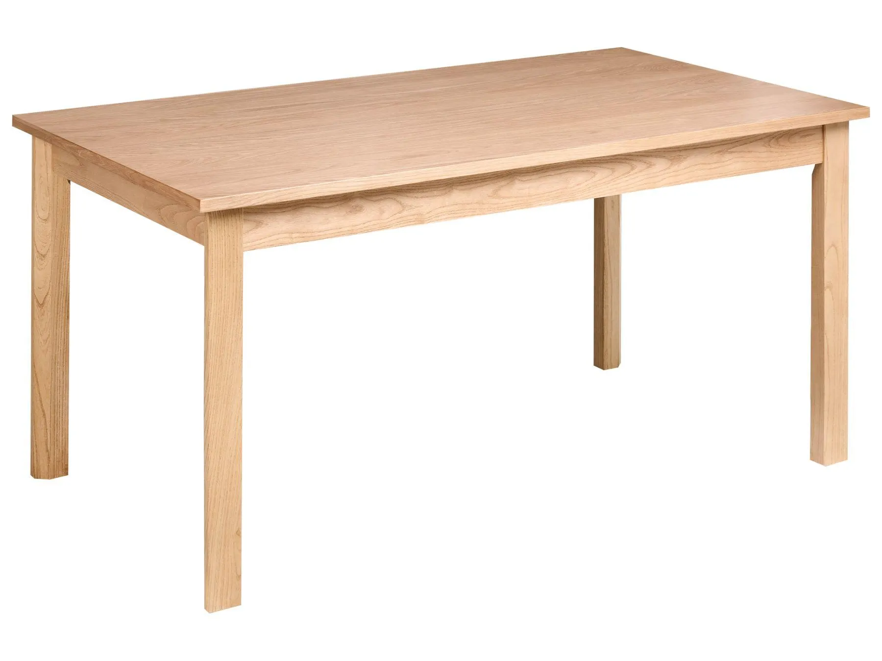 Mesa de comedor GISELA Roble claro 160 cm 90 cm