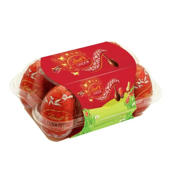 Lindor Leche 6 Huevos x 28g