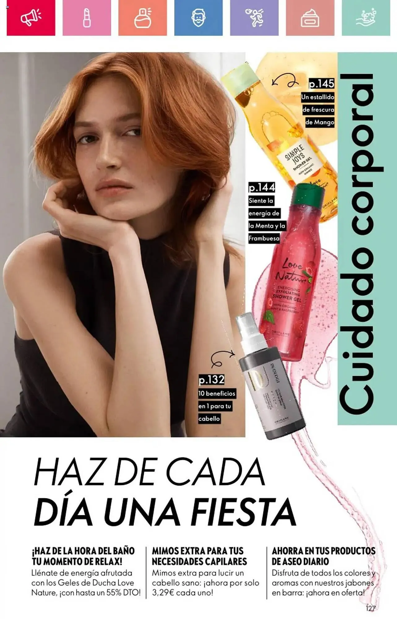 Catálogo de Folleto Oriflame 13 de julio al 2 de agosto 2025 - Página 127