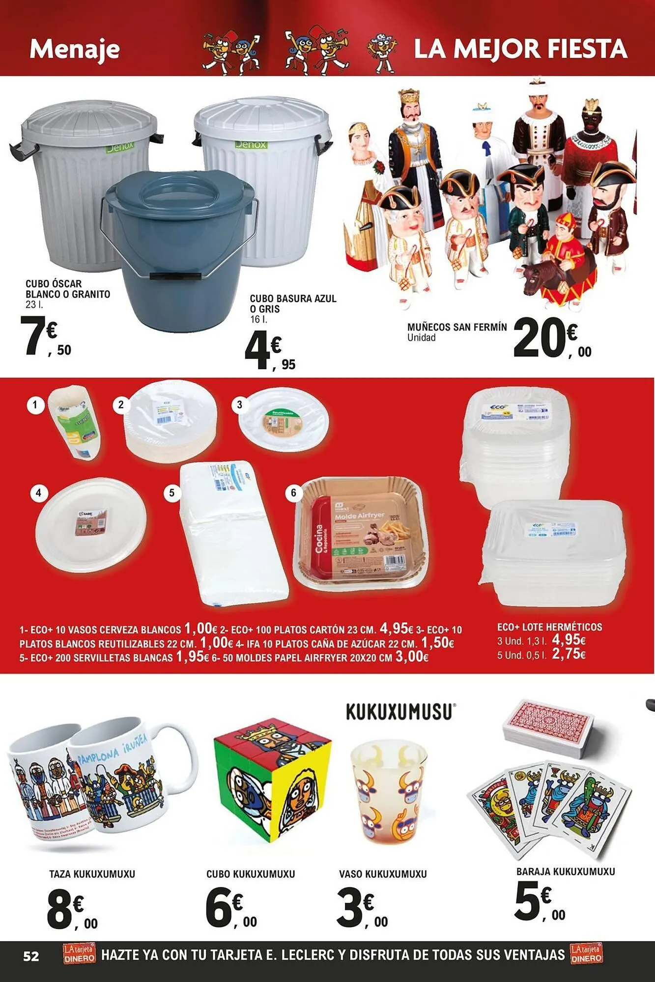 Catálogo de Folleto E.Leclerc 18 de junio al 12 de julio 2025 - Página 52