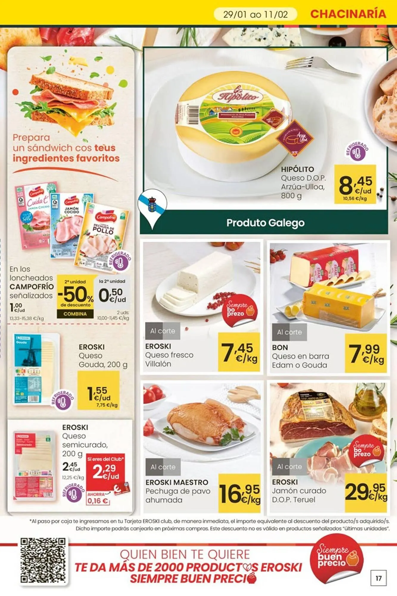 Catálogo de Folleto Eroski 29 de enero al 11 de febrero 2026 - Página 17