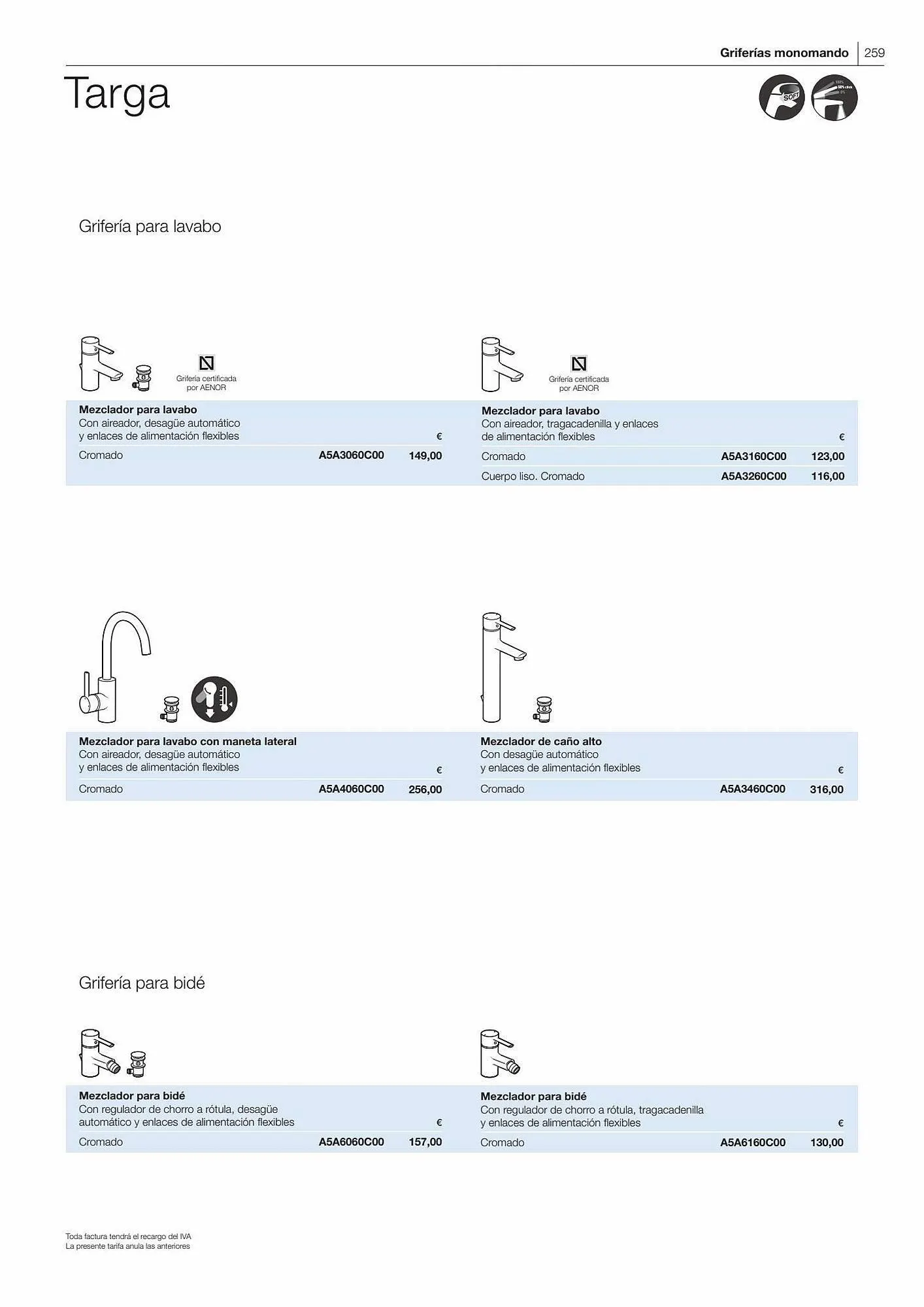 Catálogo de Folleto Manau 26 de enero al 31 de diciembre 2023 - Página 261