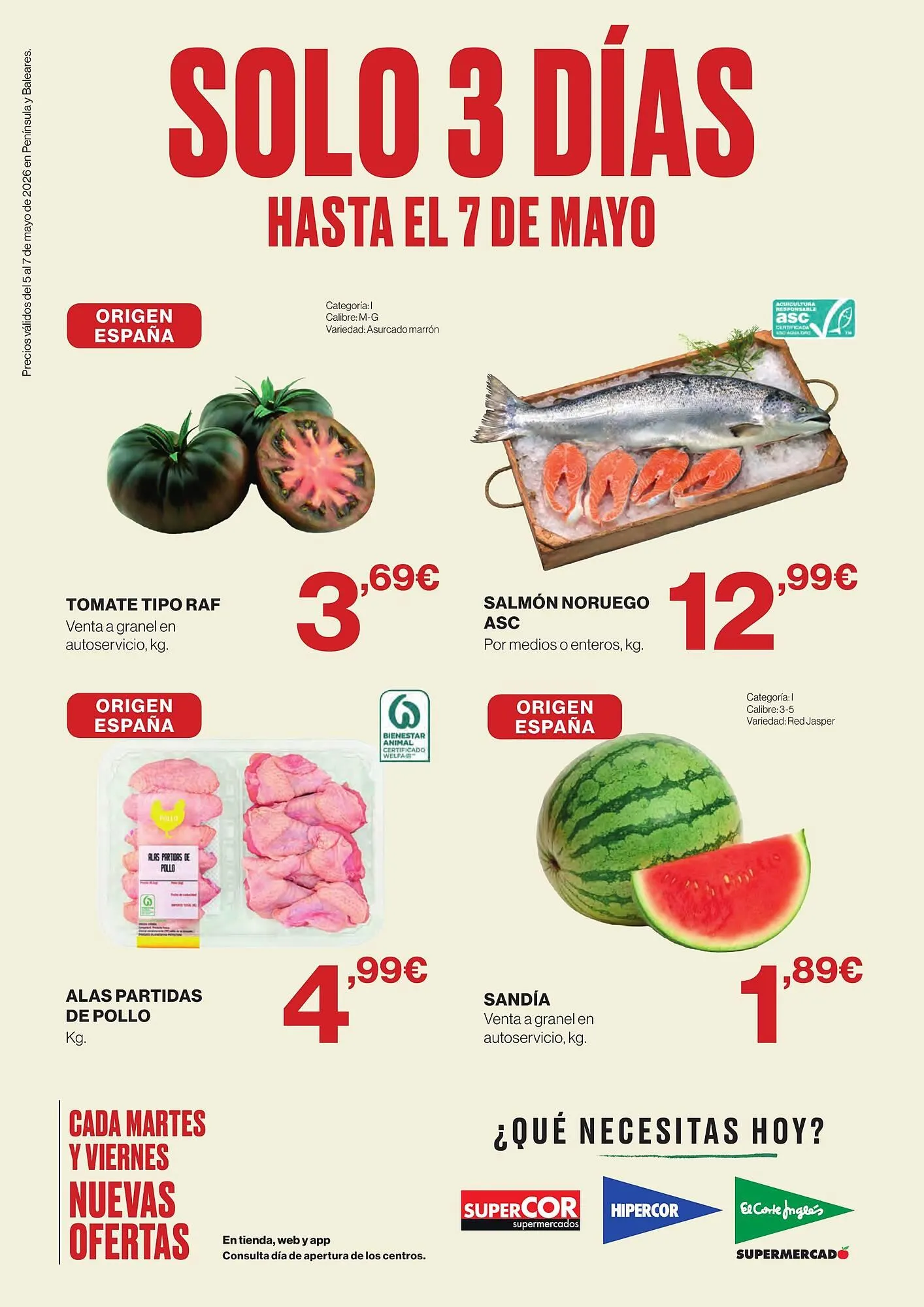 Catálogo de Catálogo Hipercor 5 de mayo al 7 de mayo 2026 - Página 1