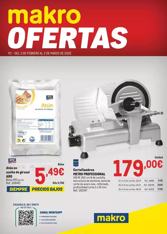 Catálogo de Makro Precios Sur 3 de febrero al 2 de marzo 2025 - Página 1